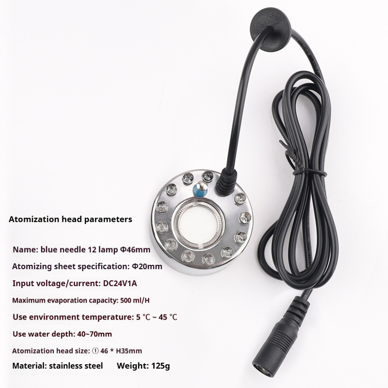 DC 24V Ultrasonic Nebulizer Fi - Bonsai Garden Dc ulasan dan harga