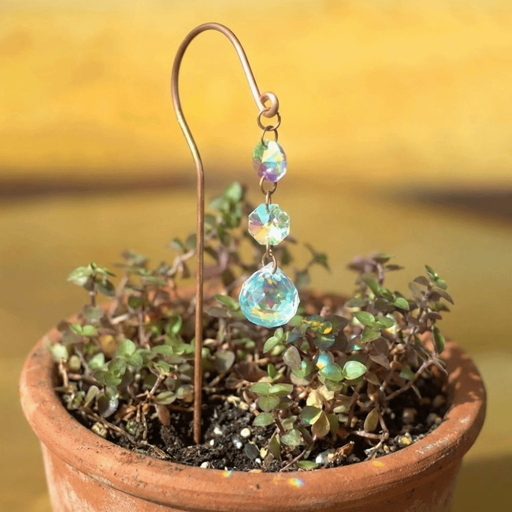 Reflective Crystal Garden Stak - Bonsai Garden Backyard ulasan dan harga