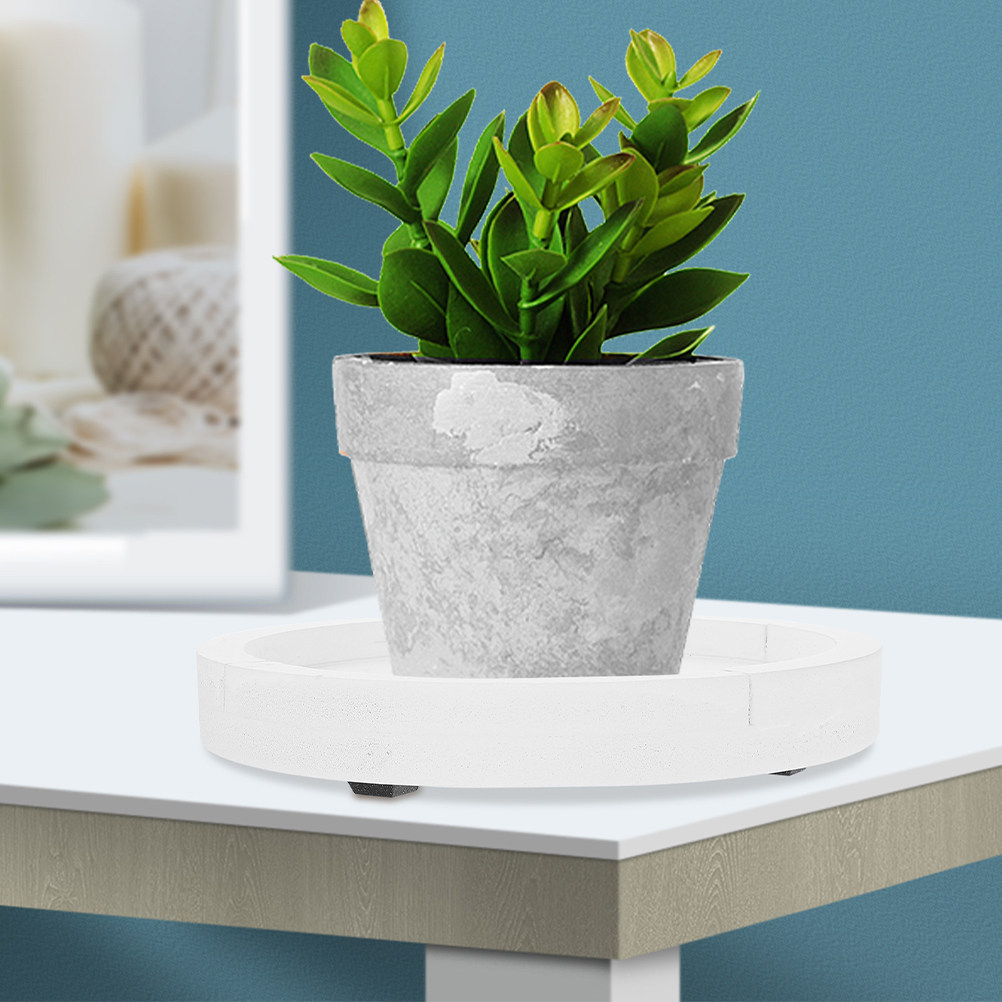Thickened White Round Cement-L - Humidity Tray Pebble ulasan dan harga