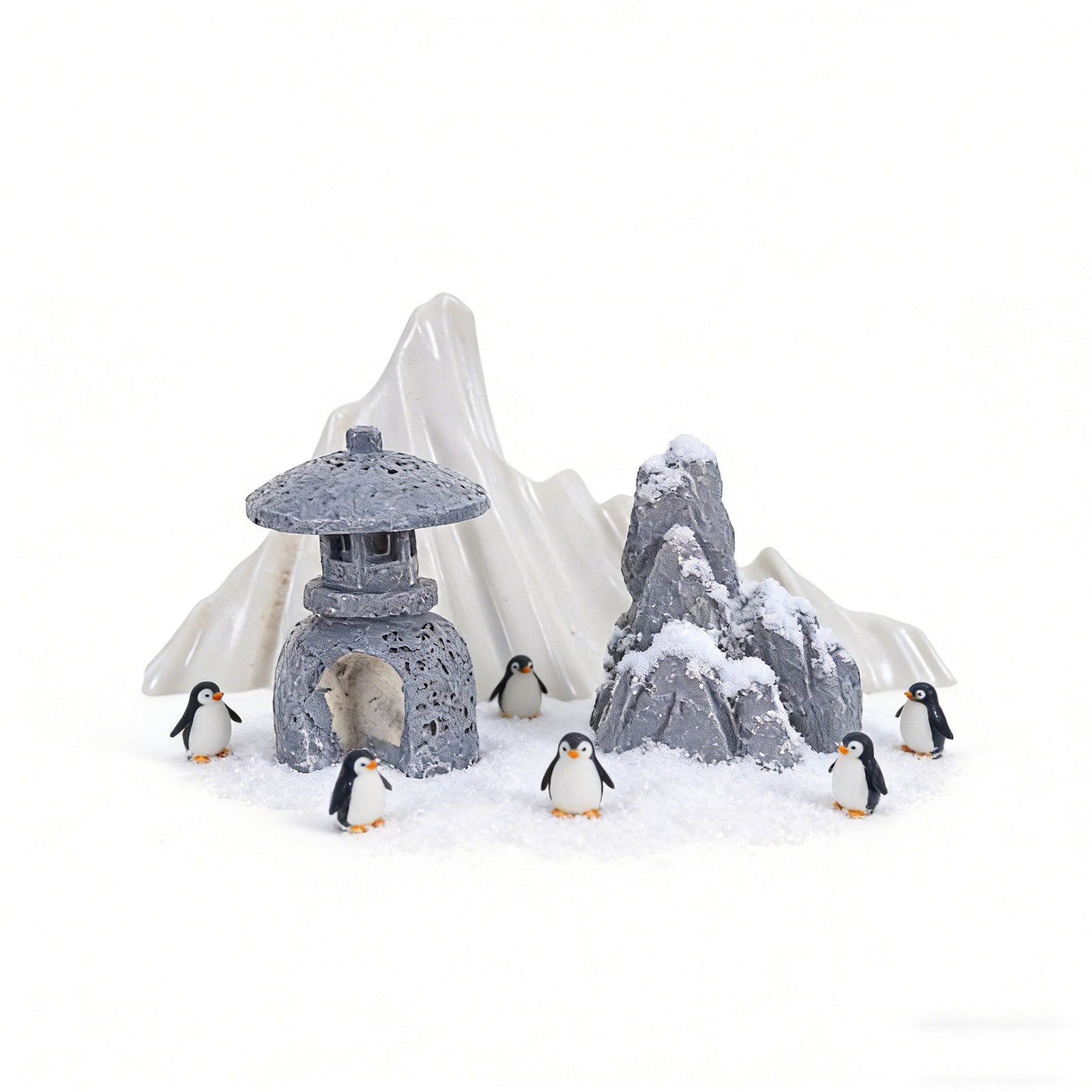 3Pcs Miniature Artificial Land - Bonsai Zen Garden Set ulasan dan harga