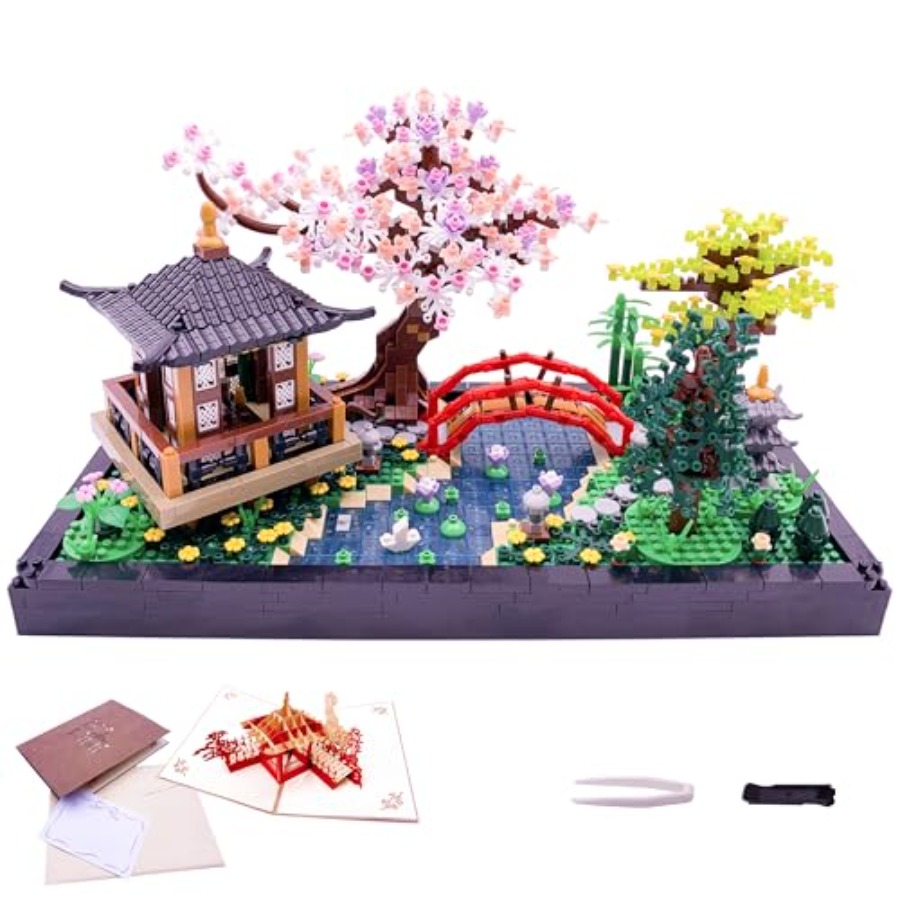 Micro Building Blocks Sets Chi - Bonsai Zen Garden Set ulasan dan harga