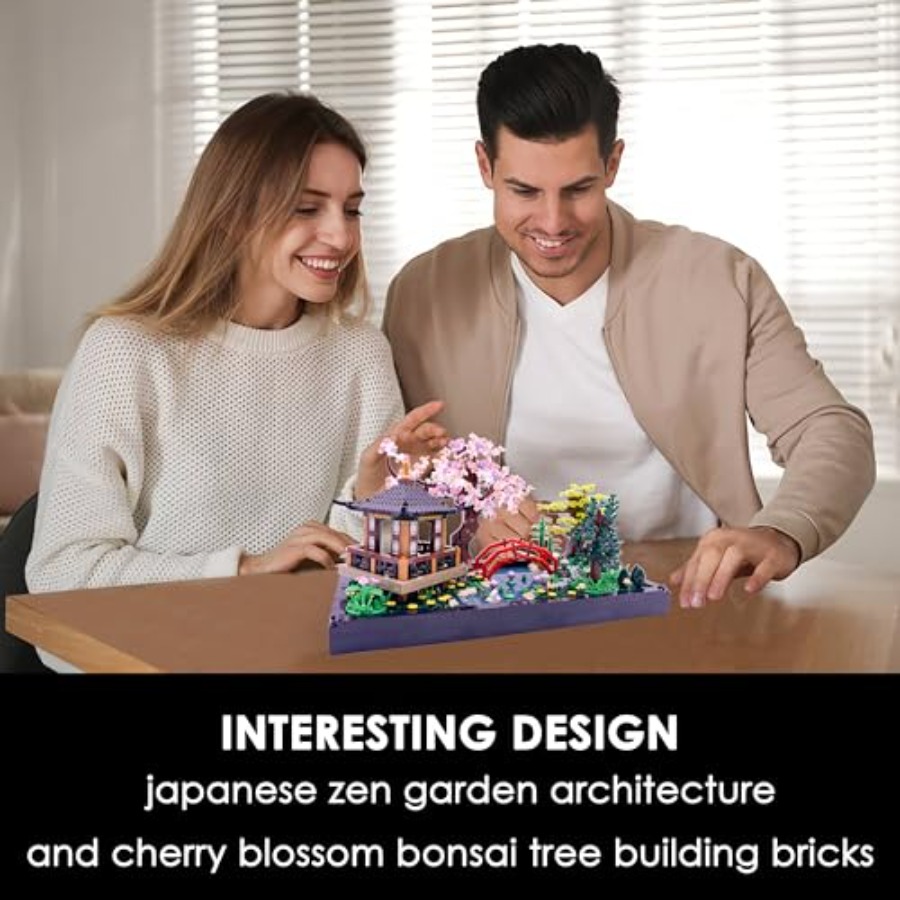 Micro Building Blocks Sets Chi - Bonsai Zen Garden Set ulasan dan harga
