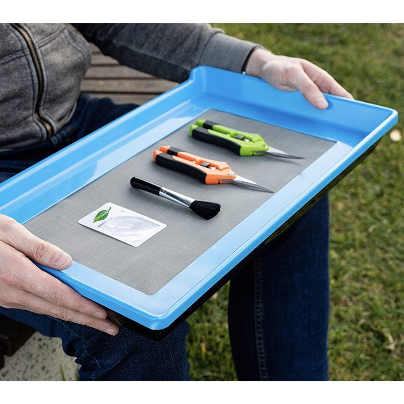 2-in-1 Trimming Tray Harvest T - Bud Scissors Fine ulasan dan harga
